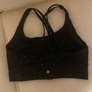 lululemon athletica Black Strappy Sports Bra